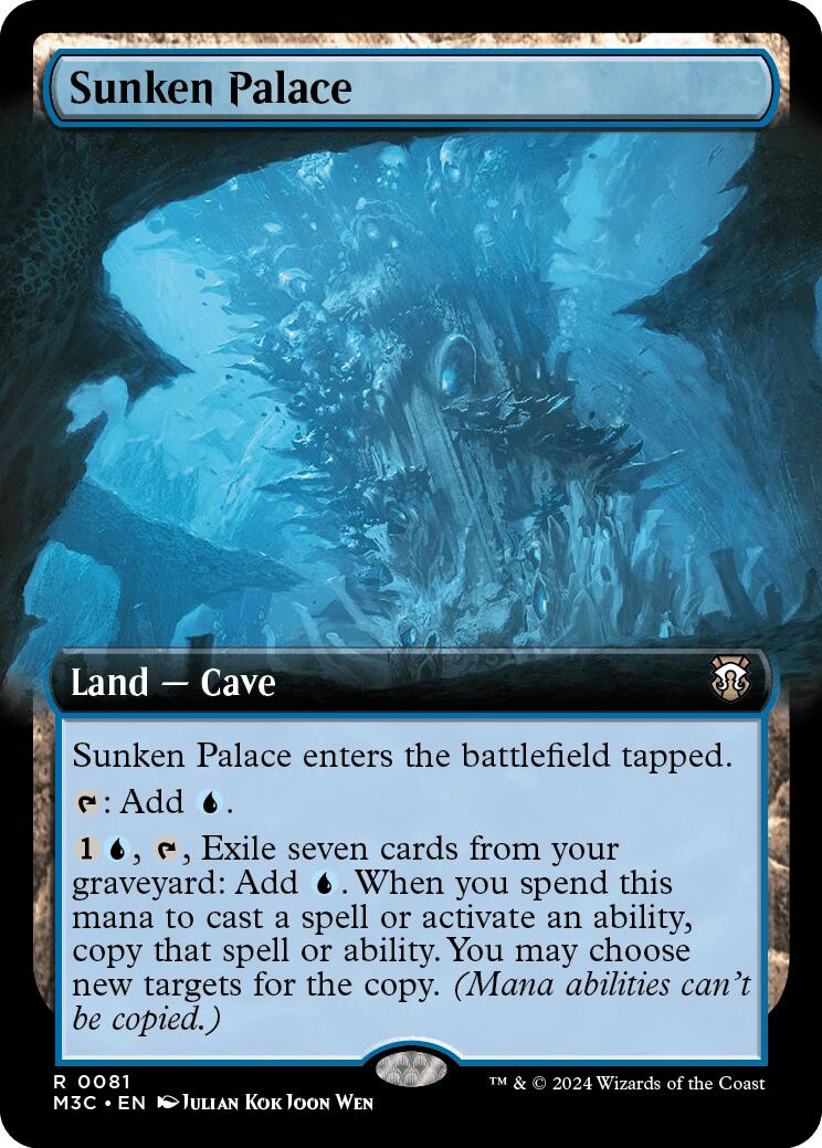 Sunken Palace (Extended Art) [Modern Horizons 3 Commander] | Clutch Gaming