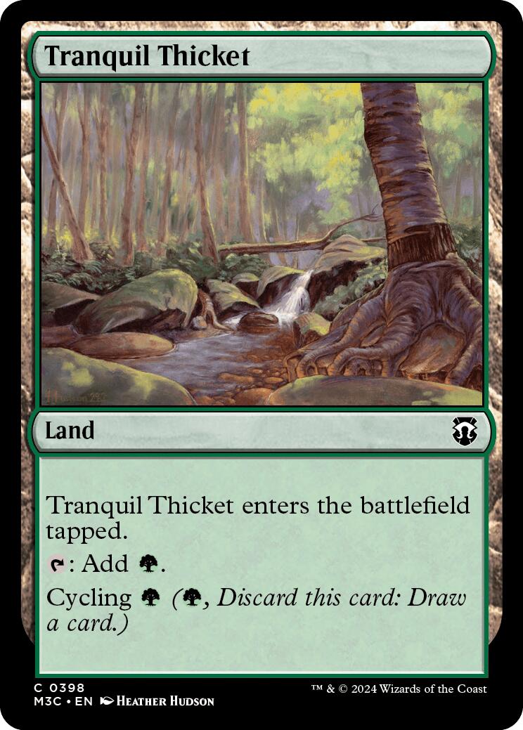 Tranquil Thicket [Modern Horizons 3 Commander] | Clutch Gaming