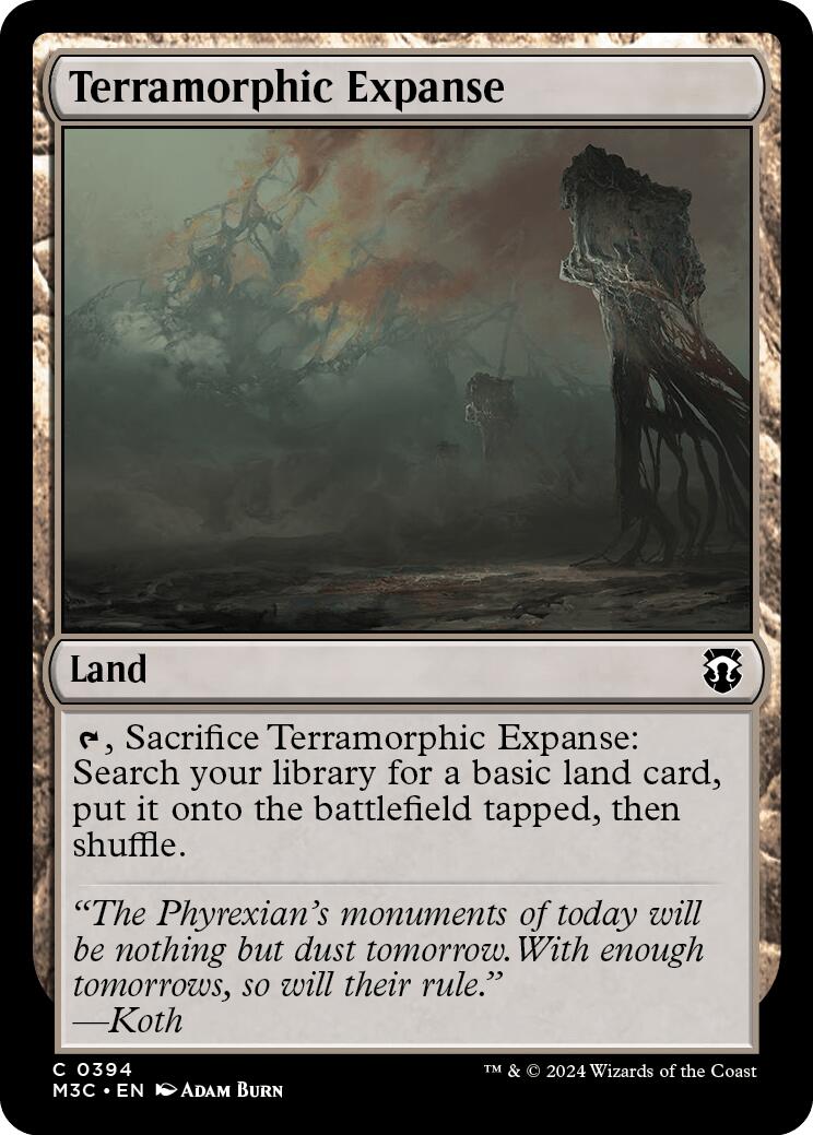 Terramorphic Expanse [Modern Horizons 3 Commander] | Clutch Gaming