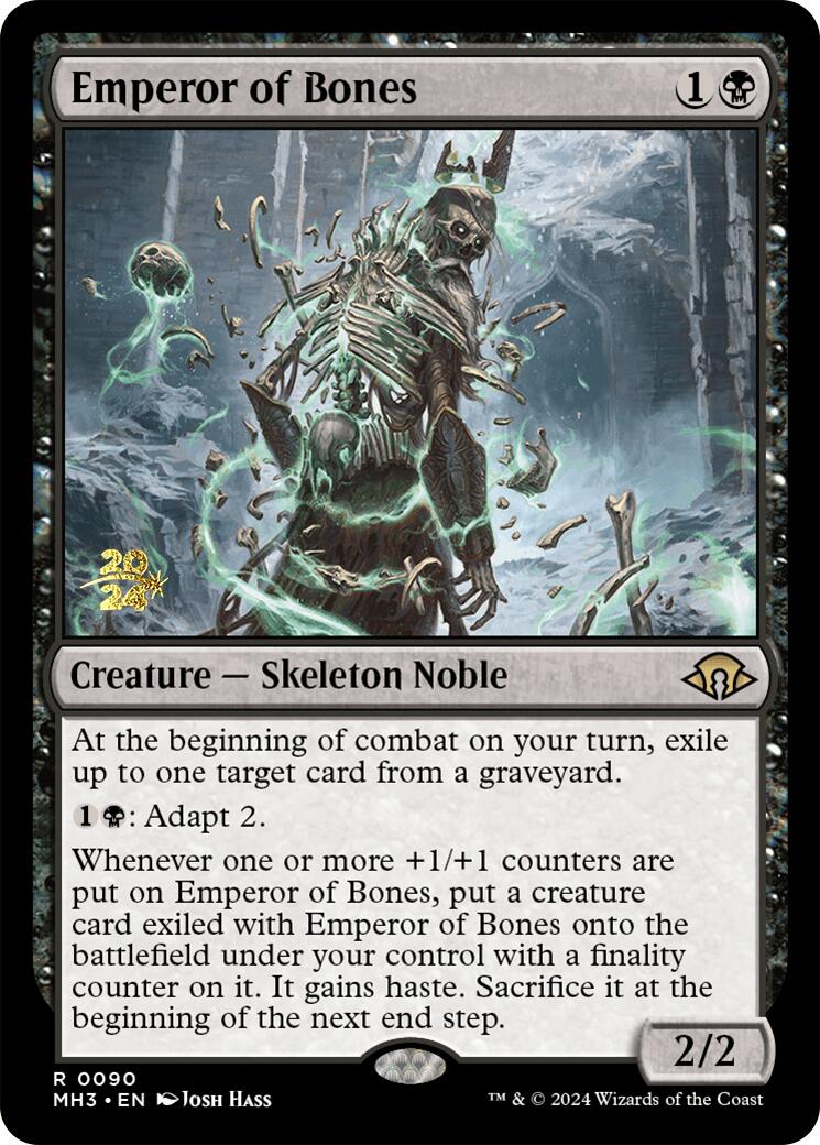 Emperor of Bones [Modern Horizons 3 Prerelease Promos] | Clutch Gaming