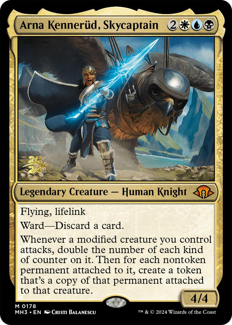 Arna Kennerud, Skycaptain [Modern Horizons 3 Prerelease Promos] | Clutch Gaming