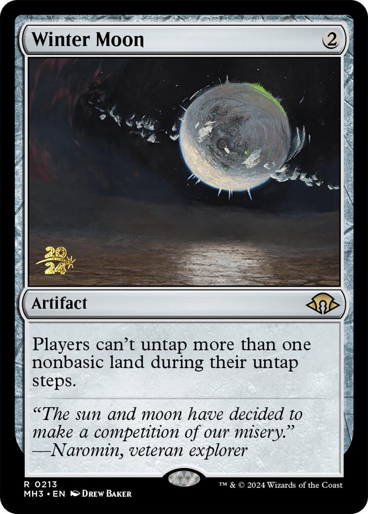 Winter Moon [Modern Horizons 3 Prerelease Promos] | Clutch Gaming