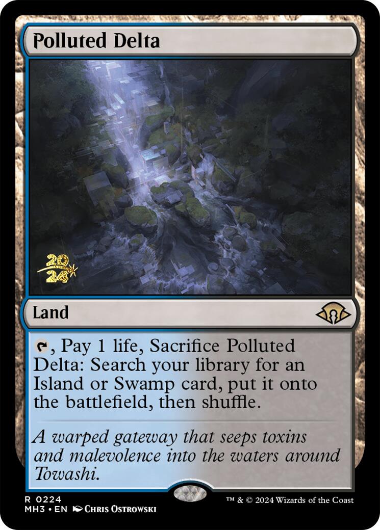 Polluted Delta [Modern Horizons 3 Prerelease Promos] | Clutch Gaming