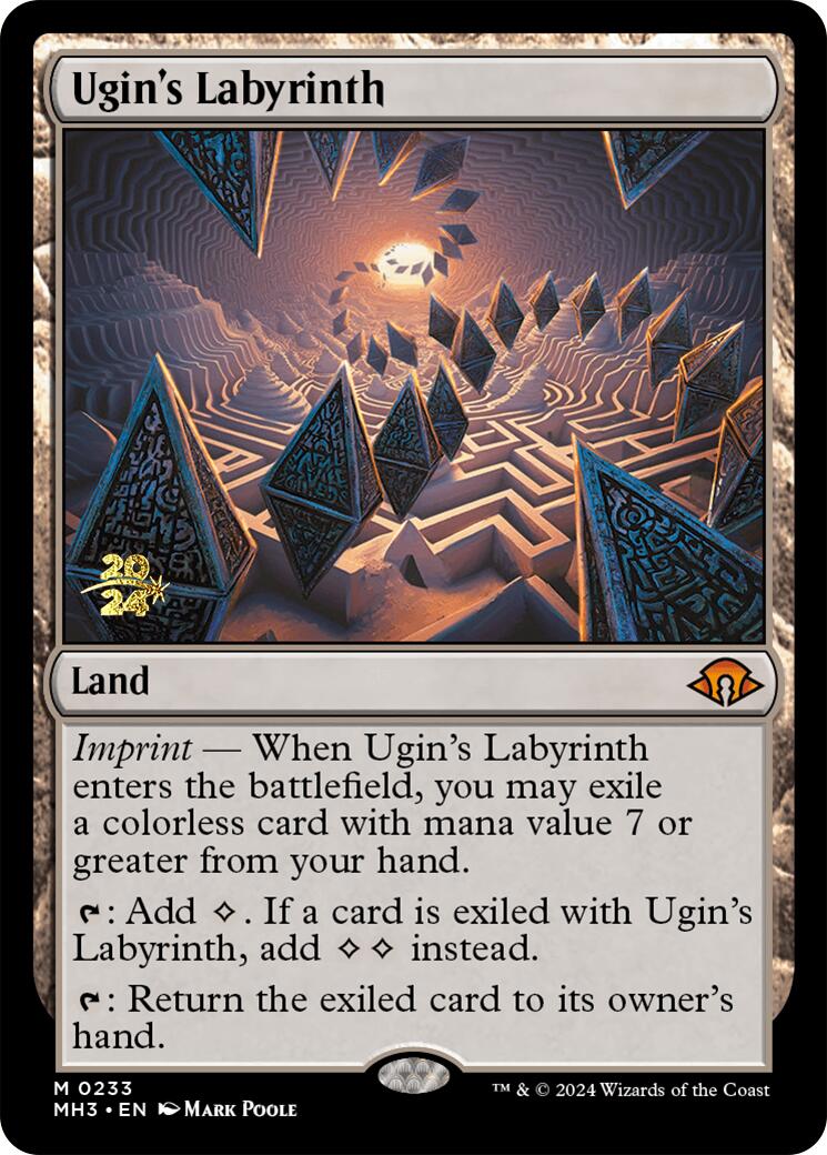 Ugin's Labyrinth [Modern Horizons 3 Prerelease Promos] | Clutch Gaming