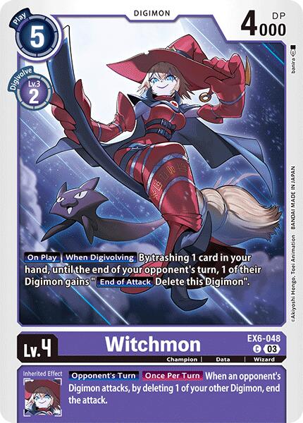 Witchmon [EX6-048] [Infernal Ascension] | Clutch Gaming