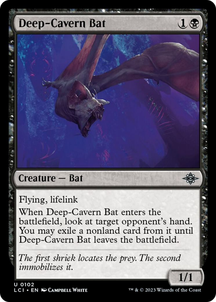 Deep-Cavern Bat [The Lost Caverns of Ixalan] | Clutch Gaming