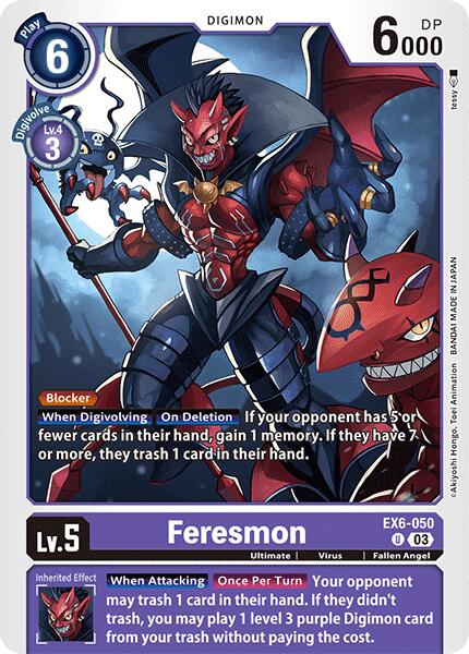 Feresmon [EX6-050] [Infernal Ascension] | Clutch Gaming