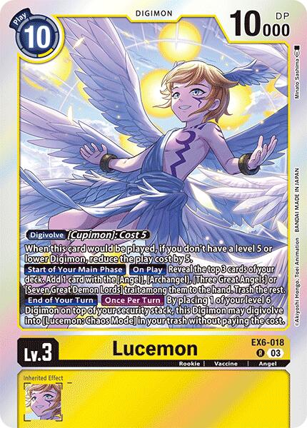 Lucemon [EX6-018] [Infernal Ascension] | Clutch Gaming