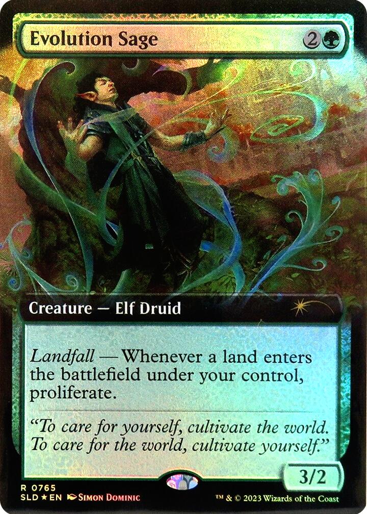Evolution Sage (Extended Art) [Secret Lair Drop Series] | Clutch Gaming