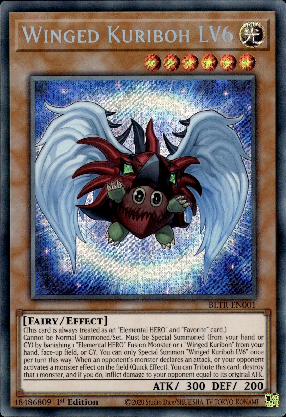 Winged Kuriboh LV6 [BLTR-EN001] Secret Rare | Clutch Gaming