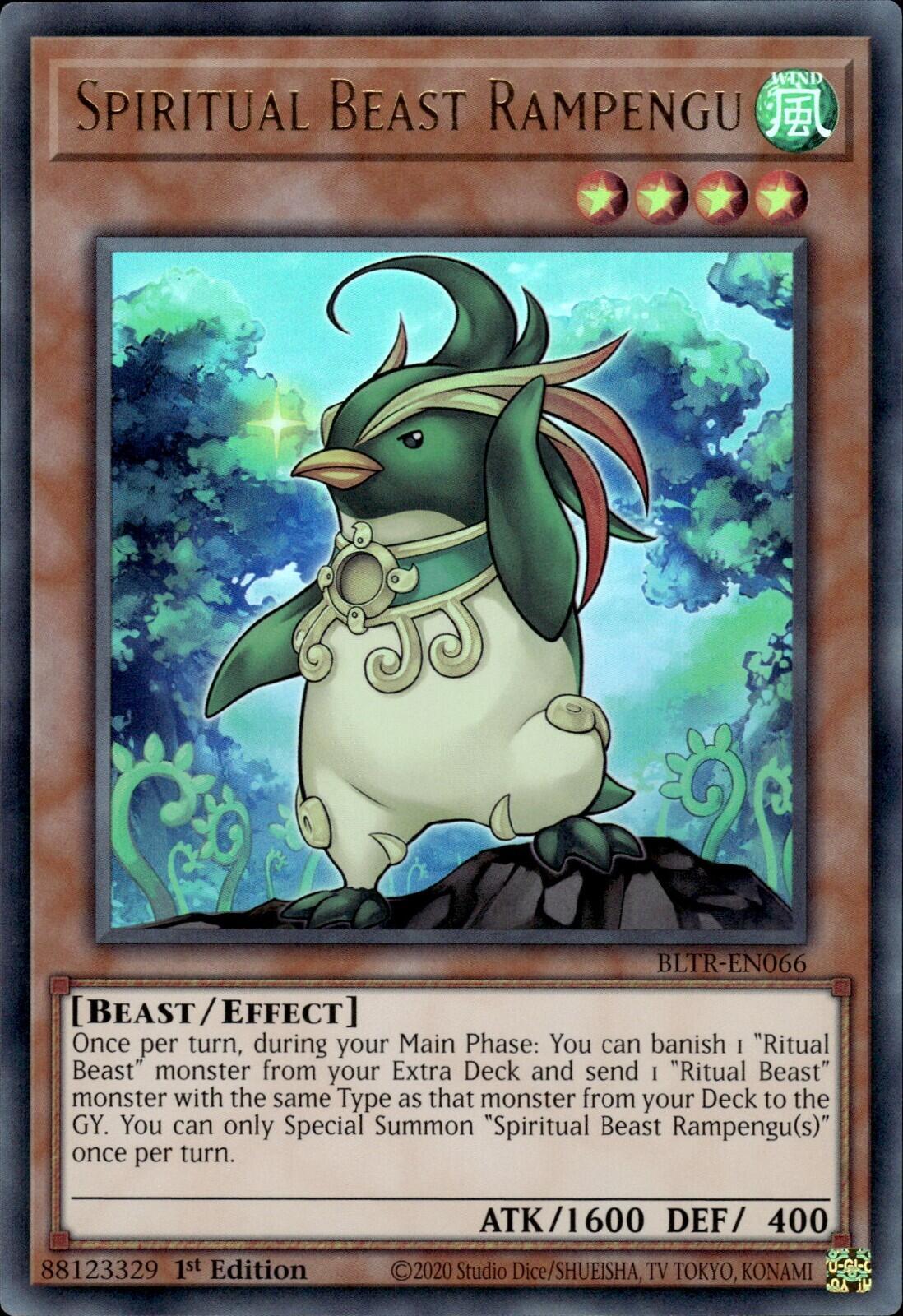 Spiritual Beast Rampengu [BLTR-EN066] Ultra Rare | Clutch Gaming