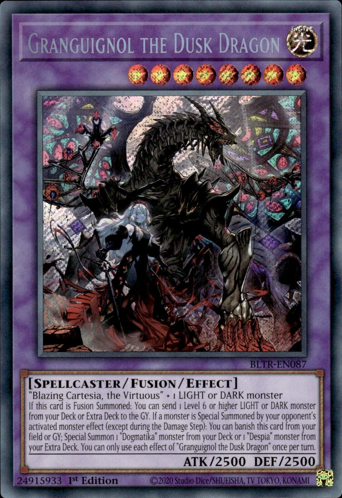 Granguignol the Dusk Dragon [BLTR-EN087] Secret Rare | Clutch Gaming