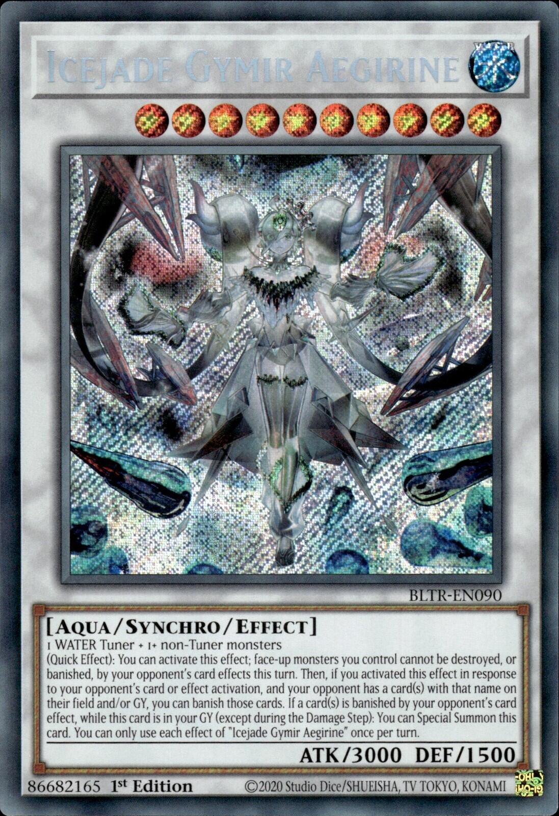 Icejade Gymir Aegirine [BLTR-EN090] Secret Rare | Clutch Gaming