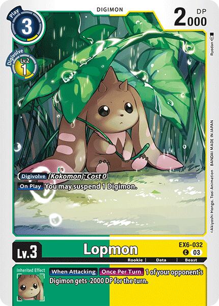 Lopmon [EX6-032] [Infernal Ascension] | Clutch Gaming