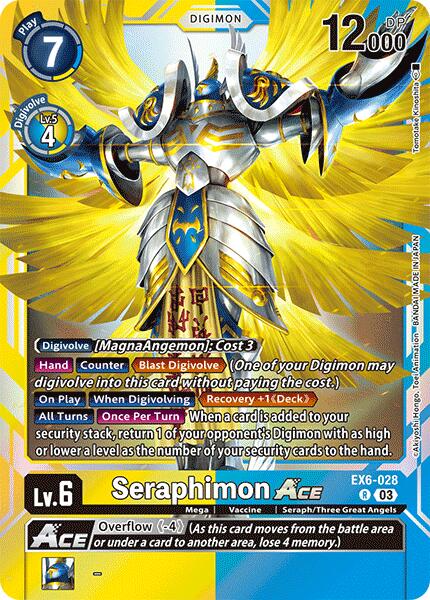 Seraphimon ACE [EX6-028] [Infernal Ascension] | Clutch Gaming