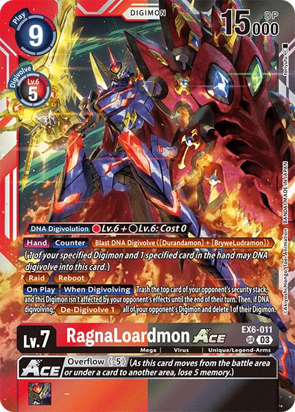 RagnaLoardmon ACE [EX6-011] [Infernal Ascension] | Clutch Gaming