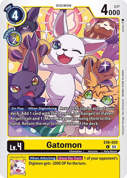 Gatomon [EX6-020] [Infernal Ascension] | Clutch Gaming