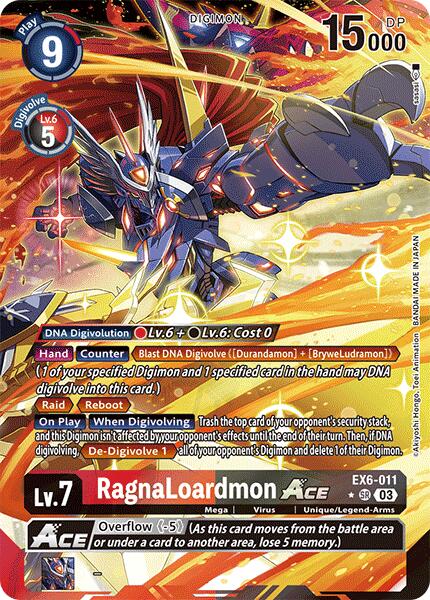 RagnaLoardmon ACE [EX6-011] (Alternate Art) [Infernal Ascension] | Clutch Gaming