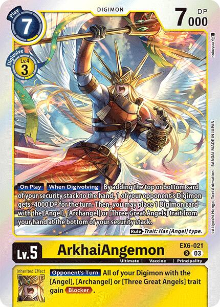 ArkhaiAngemon [EX6-021] [Infernal Ascension] | Clutch Gaming