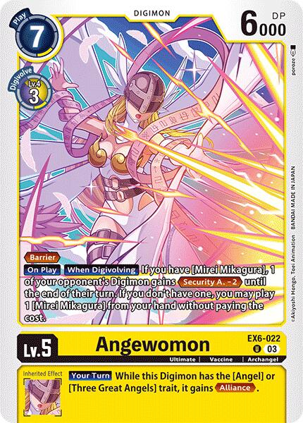 Angewomon [EX6-022] [Infernal Ascension] | Clutch Gaming