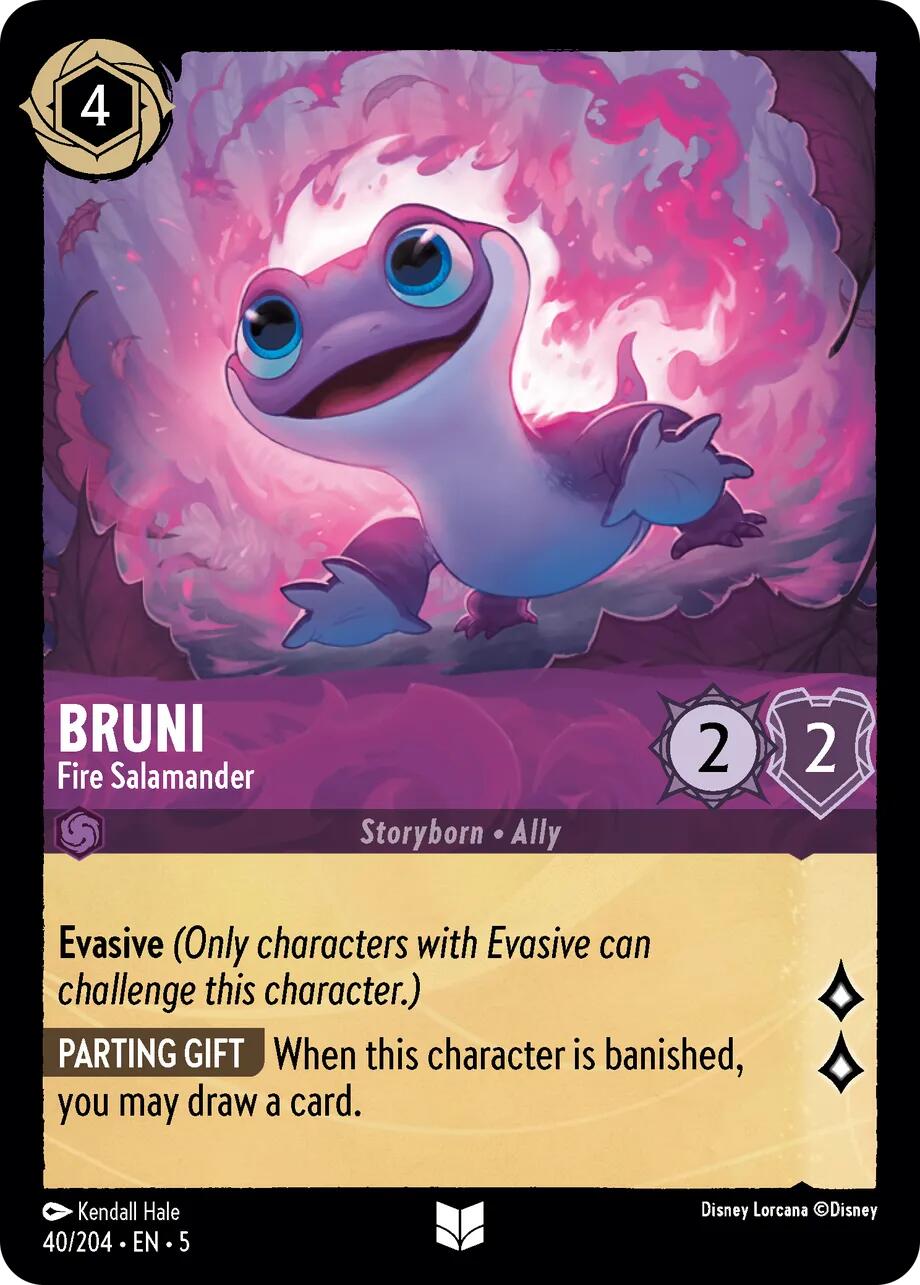 Bruni - Fire Salamander (40/204) [Shimmering Skies] | Clutch Gaming