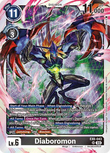 Diaboromon [EX6-043] [Infernal Ascension] | Clutch Gaming