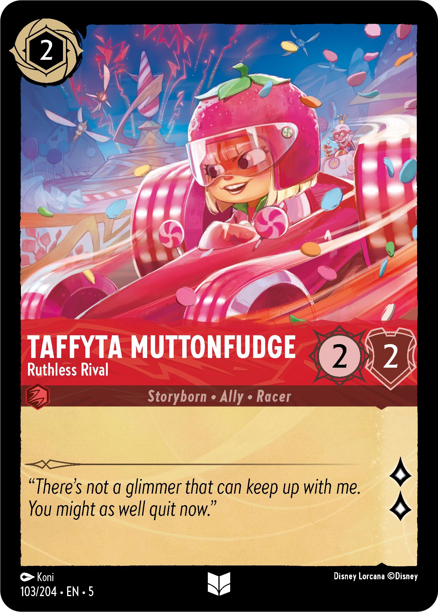 Taffyta Muttonfudge - Ruthless Rival (103/204) [Shimmering Skies] | Clutch Gaming