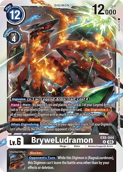 BryweLudramon [EX6-044] [Infernal Ascension] | Clutch Gaming