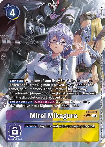 Mirei Mikagura [EX6-074] (Alternate Art) [Infernal Ascension] | Clutch Gaming