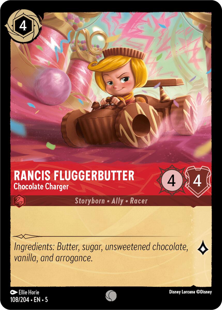 Rancis Fluggerbutter - Chocolate Charger (108/204) [Shimmering Skies] | Clutch Gaming