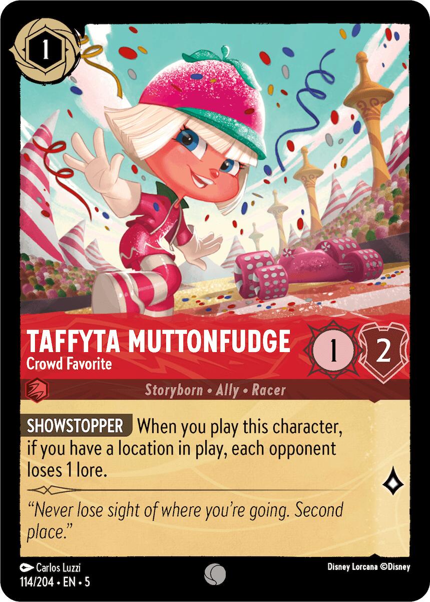 Taffyta Muttonfudge - Crowd Favorite (114/204) [Shimmering Skies] | Clutch Gaming