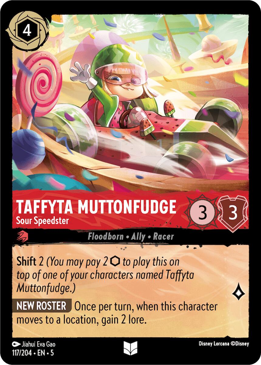 Taffyta Muttonfudge - Sour Speedster (117/204) [Shimmering Skies] | Clutch Gaming