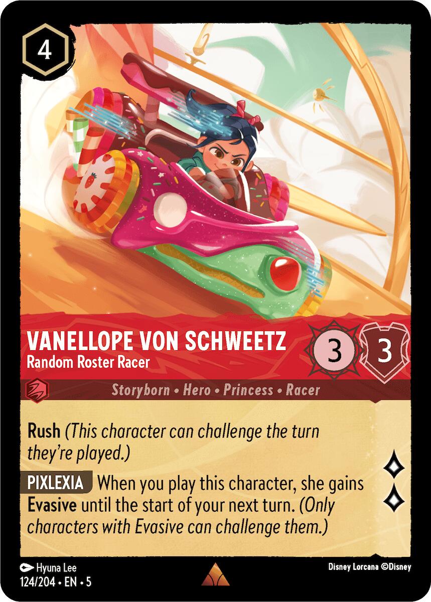 Vanellope von Schweetz - Random Roster Racer (124/204) [Shimmering Skies] | Clutch Gaming