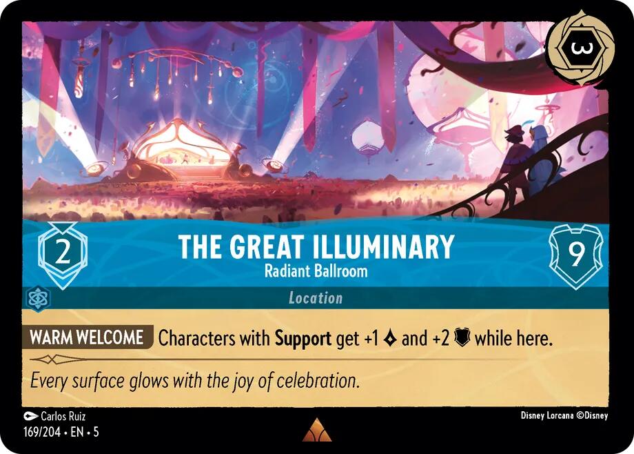 The Great Illuminary - Radiant Ballroom (169/204) [Shimmering Skies] | Clutch Gaming
