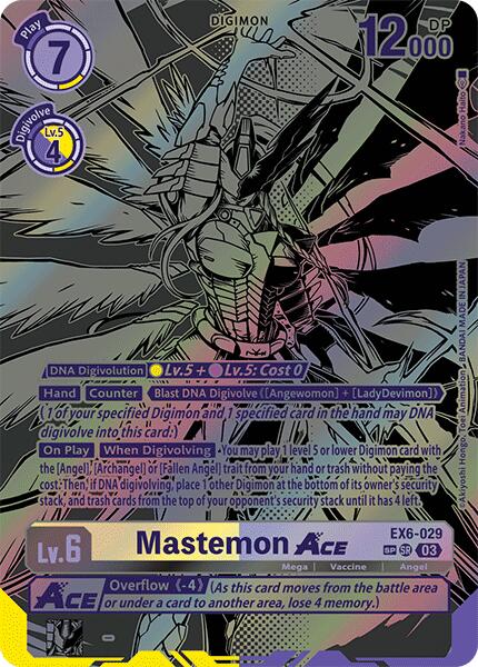 Mastemon ACE [EX6-029] (Textured) [Infernal Ascension] | Clutch Gaming