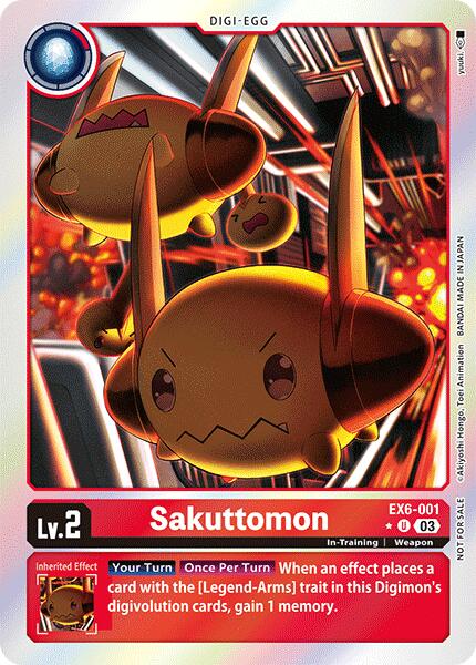 Sakuttomon [EX6-001] (Box Promotion Pack: Infernal Ascension) [Infernal Ascension] | Clutch Gaming