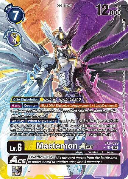 Mastemon ACE [EX6-029] (Alternate Art) [Infernal Ascension] | Clutch Gaming