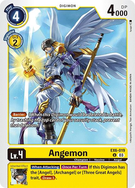 Angemon [EX6-019] [Infernal Ascension] | Clutch Gaming