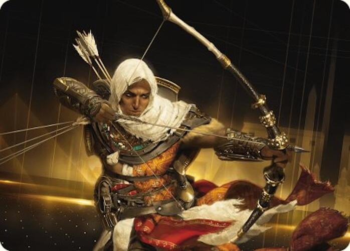 Bayek of Siwa Art Card [Assassin's Creed Art Series] | Clutch Gaming