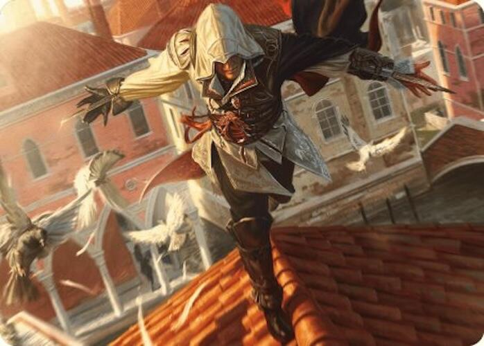 Ezio, Blade of Vengeance Art Card [Assassin's Creed Art Series] | Clutch Gaming