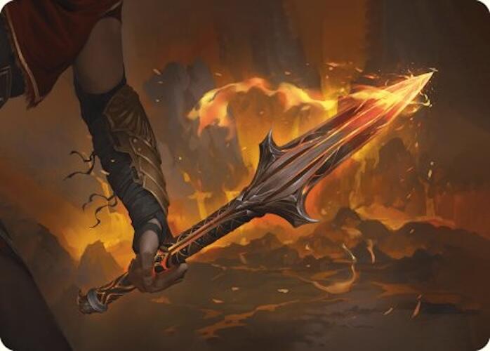 The Spear of Leonidas Art Card [Assassin's Creed Art Series] | Clutch Gaming
