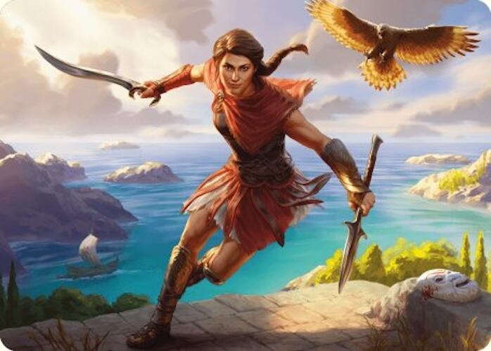 Kassandra, Eagle Bearer Art Card [Assassin's Creed Art Series] | Clutch Gaming