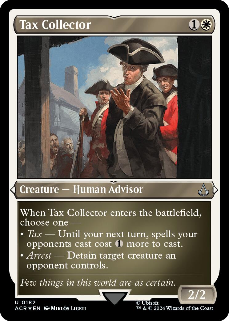 Tax Collector (Foil Etched) [Assassin's Creed] | Clutch Gaming