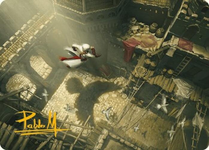 Rooftop Bypass Art Card (Gold-Stamped Signature) [Assassin's Creed Art Series] | Clutch Gaming