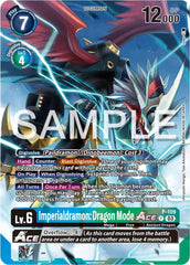 Imperialdramon: Dragon Mode ACE [P-109] (Digimon Adventure 02: The Beginning Set) [Promotional Cards] | Clutch Gaming