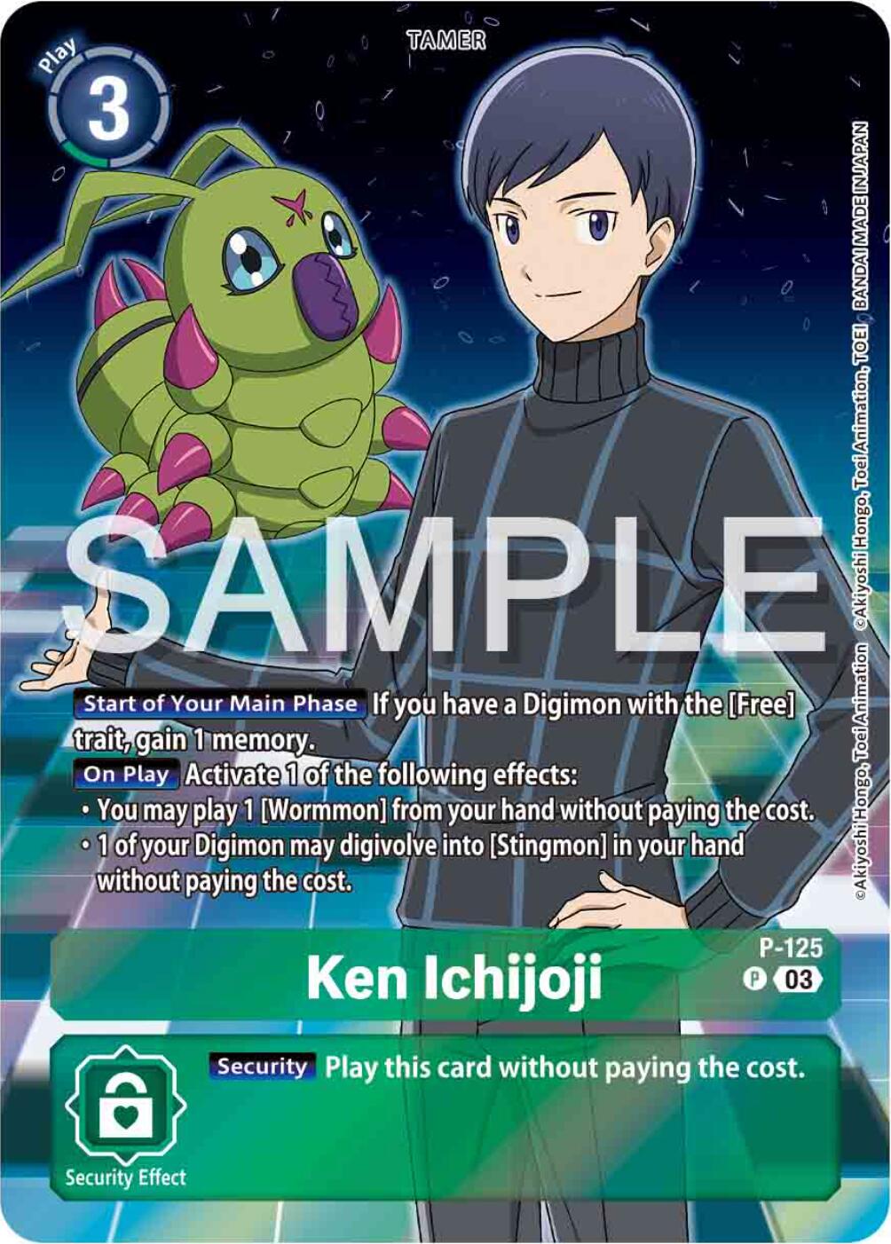 Ken Ichijoji [P-125] (Digimon Adventure 02: The Beginning Set) [Promotional Cards] | Clutch Gaming