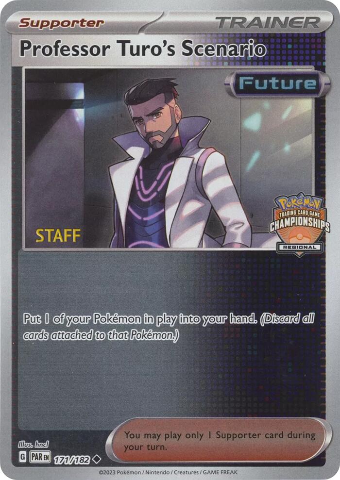 Professor Turo's Scenario (171/182) (2023 Regional Championships Staff) [League & Championship Cards] | Clutch Gaming