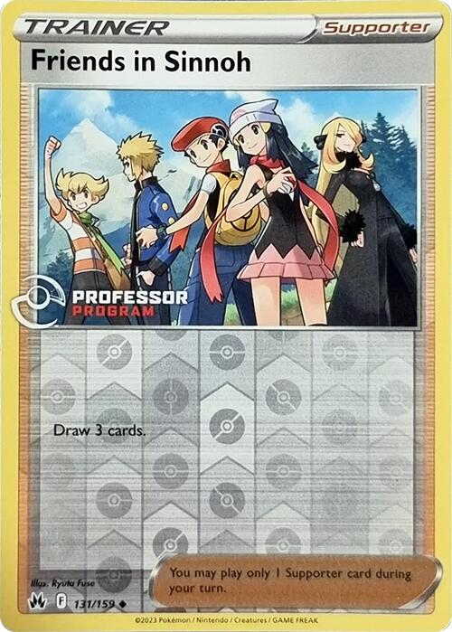 Friends in Sinnoh (131/159) (2023) [Professor Program Promos] | Clutch Gaming