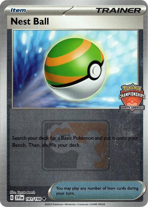 Nest Ball (181/198) (2024 North America Championships) [League & Championship Cards] | Clutch Gaming