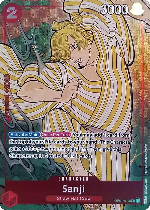 Sanji (English Version 1st Anniversary Set) [One Piece Promotion Cards] | Clutch Gaming